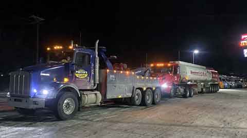 Heavy Duty Truck Recovery Detroit & Downriver, MI